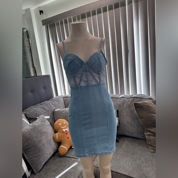 🌸AMTIOUS envy me denim dress ✨ - Picture 7 of 9